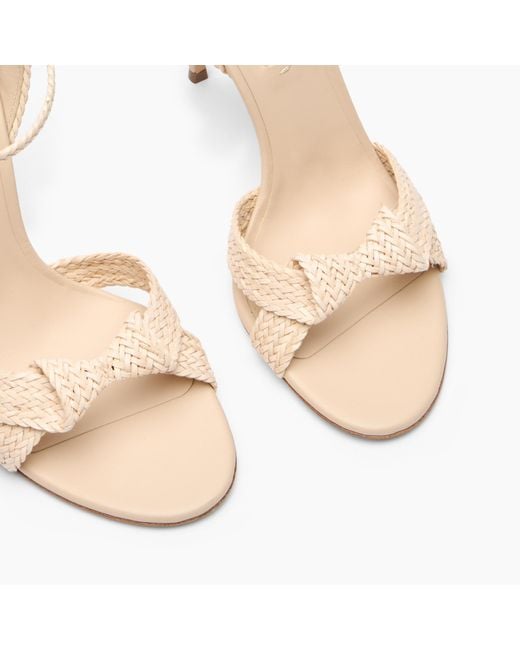 Casadei Metallic Julia Mariposa Sandal