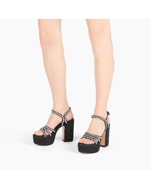 Casadei Black Isa Studsway