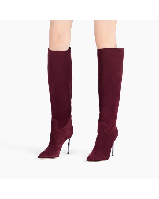 Casadei Red Blade To The Knee