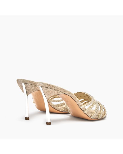 Pearlsway Blade Mule di Casadei in Natural