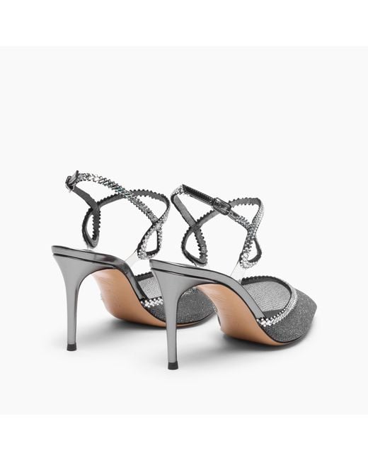 Casadei Metallic Julia Josephine Pump