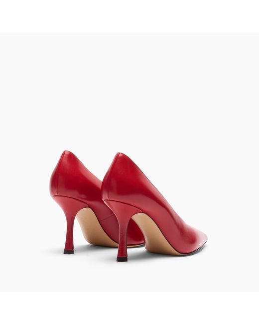 Casadei Red Nina Pump
