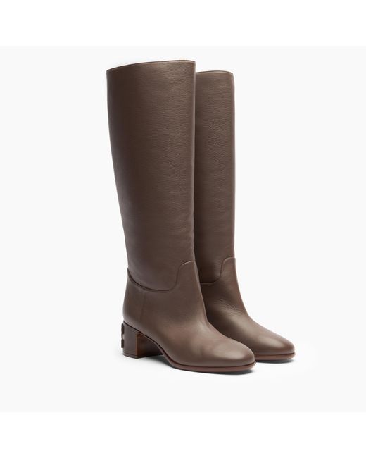 Casadei Brown Nuova Mun Hippodrom High Boot