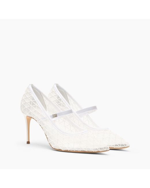 Casadei White Julia Sifnos Pump