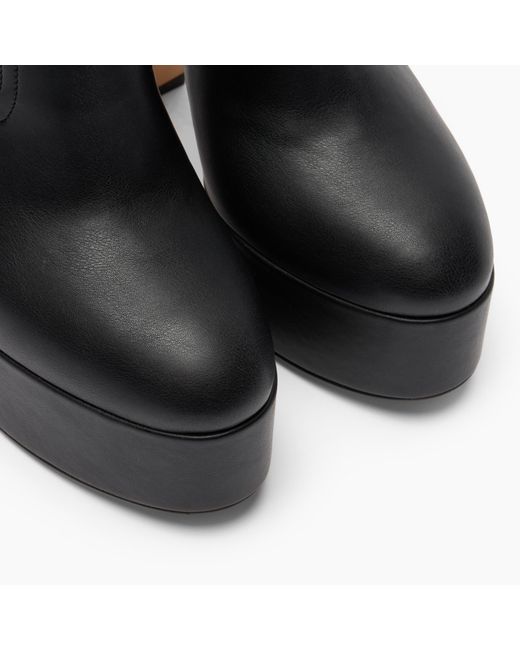 Casadei Black Patty Ankle Boot