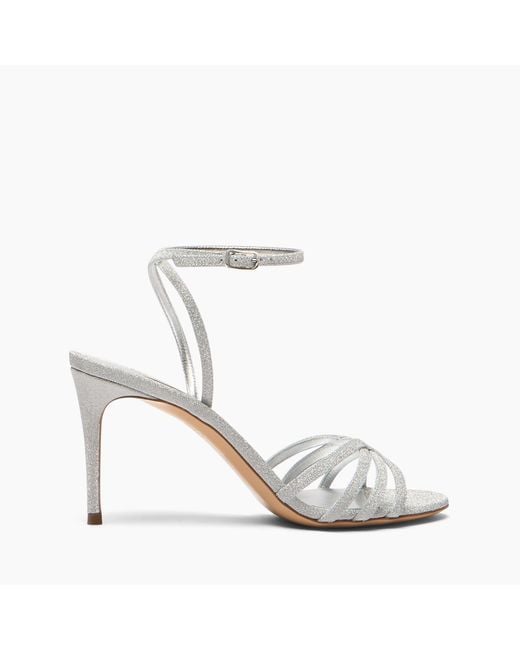 Casadei White Julia Solar Eclipse Sandal