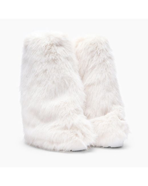 Casadei White Double Face Sub Zero Boot