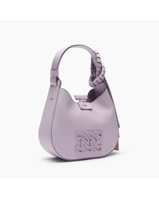 Casadei Purple Mini Vandome Bag