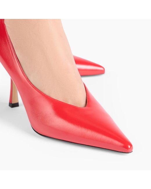 Casadei Red Nina Pump