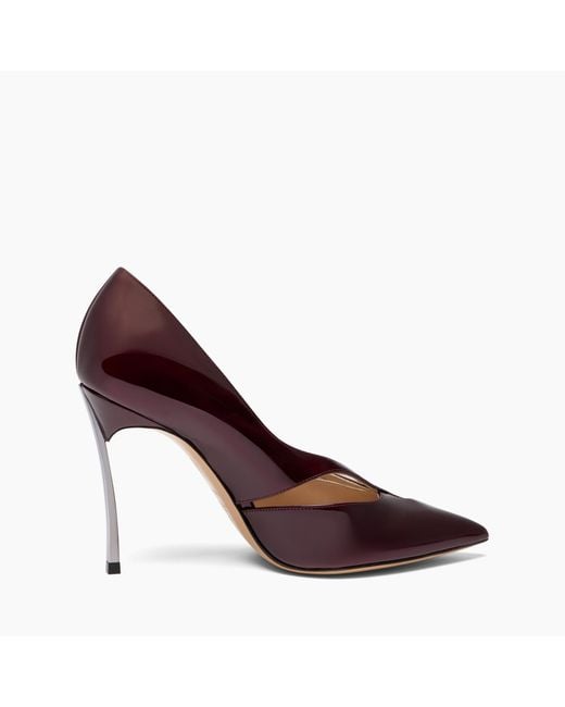 Casadei Purple Samurai Blade Pump