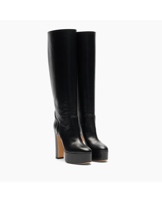 Casadei Black Patty Boot