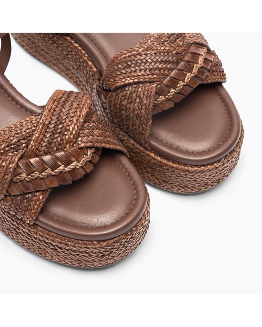 Casadei Brown New Zeppa Odissea Hanoi Platform