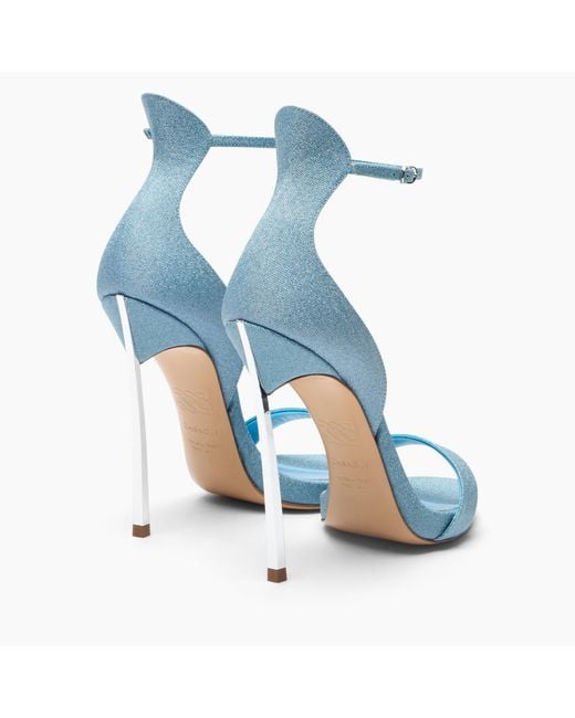 Casadei Blue Cappa Blade Solar Eclipse Sandal