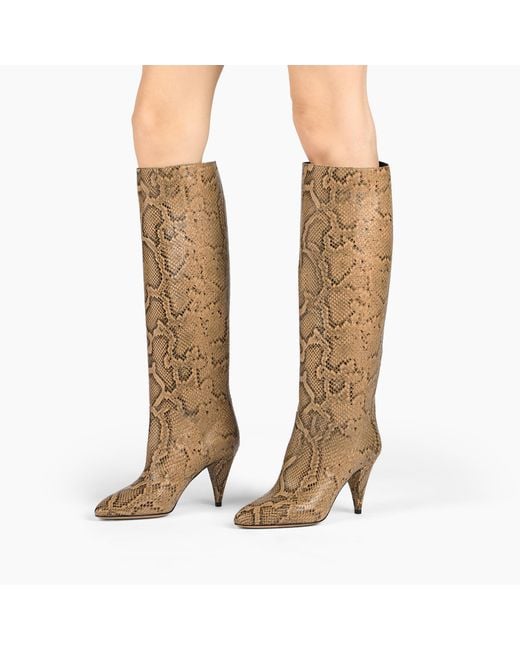 Casadei Brown Venus Basilisco Boot