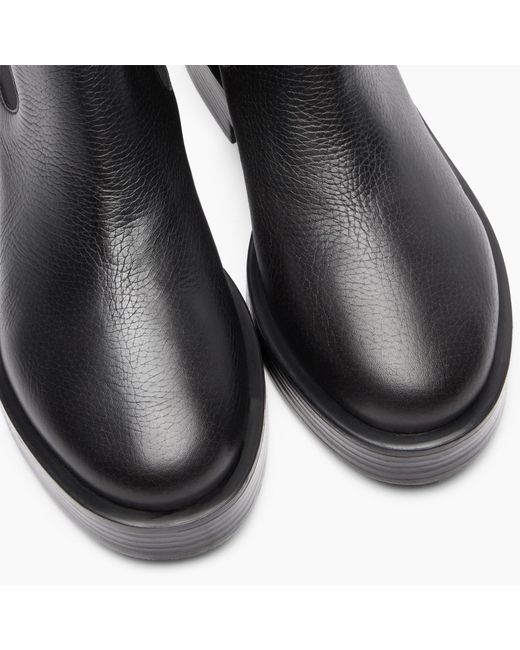 Casadei Black Charlie Chelsea Boots