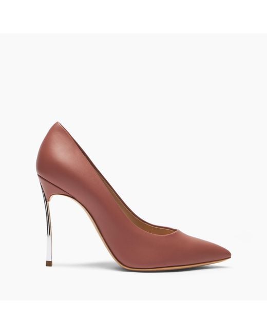 Casadei Pink Blade Minorca Pump