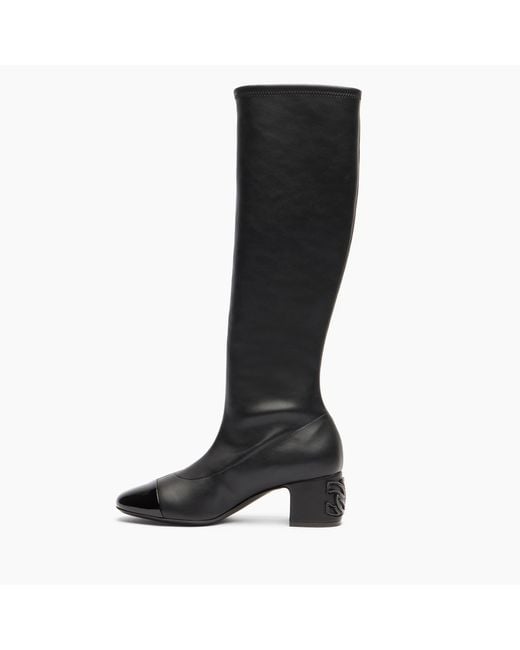 Nuova Mun To The Knee di Casadei in Black