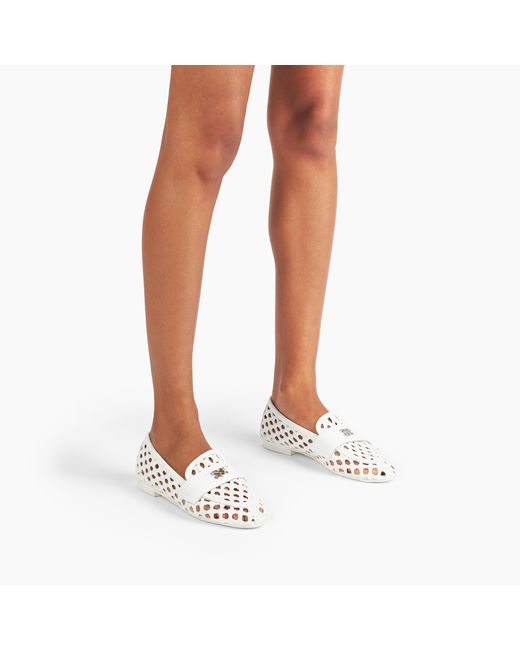 Casadei White Versilia Loafers