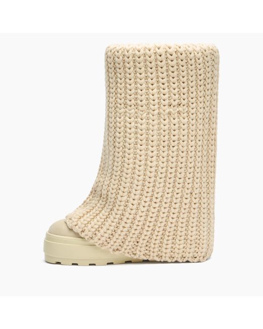 Casadei Natural Double Face High Boot