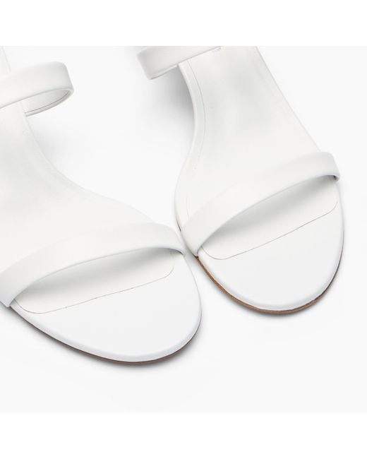 Casadei White Chic Julia Kitten Mule