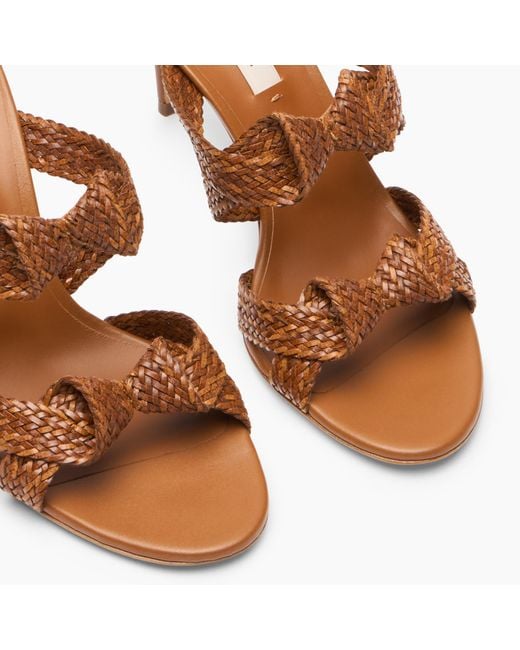 Casadei Brown Julia Mariposa Mule