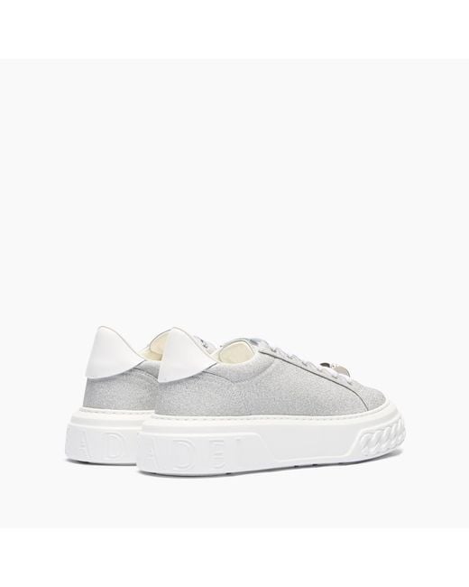 Casadei White Off Road Cas25 Sneakers