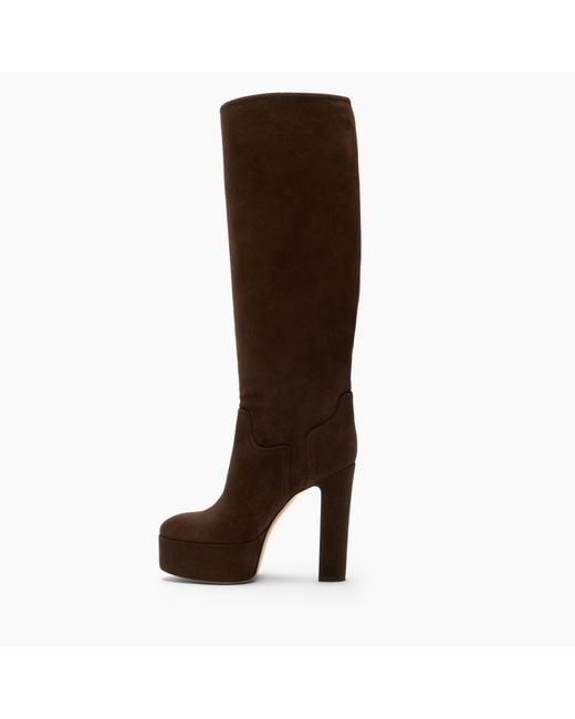 Casadei Brown Patty Renna Boot