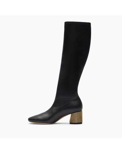 Goldmember To The Knee di Casadei in Black