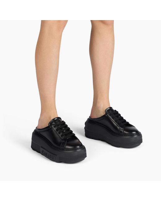 Casadei Black Nexus Sabot Sneaker