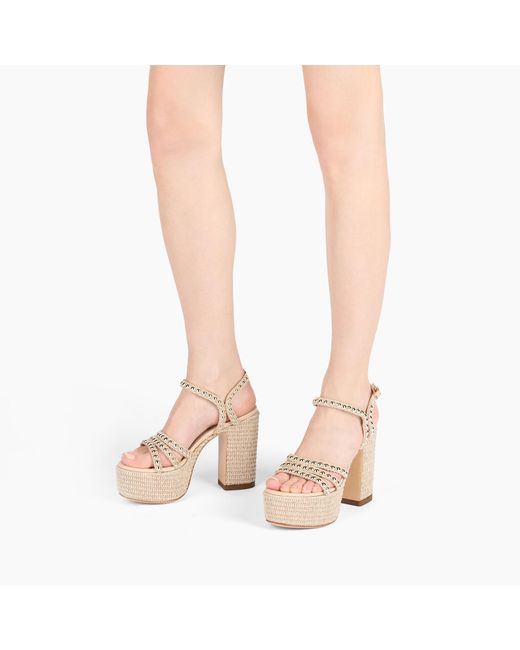 Isa Studsway di Casadei in White