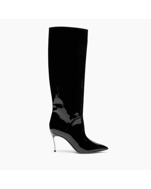 Casadei Black Blade Tiffany Boot