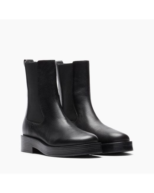 Casadei Black Charlie Chelsea Boots