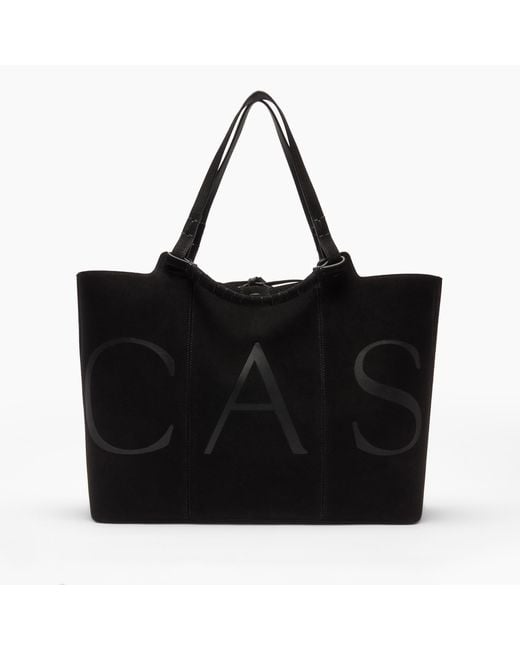 Casadei Black Galleria Bag