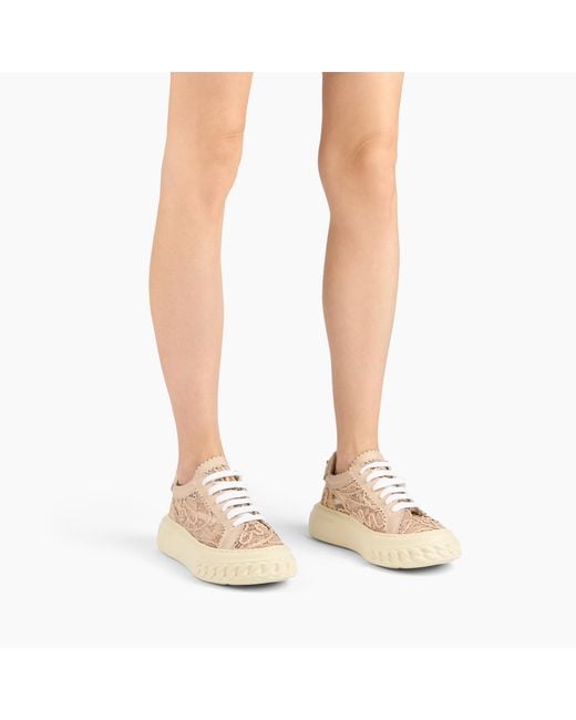 Casadei Natural Off Road Chantilly Sneaker
