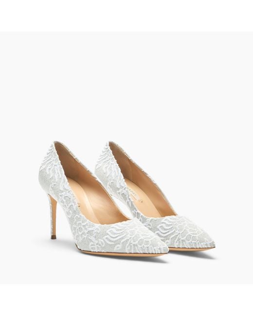 Casadei White Julia Rigel Pump