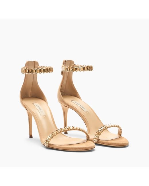 Casadei Metallic Julia Heaven Sandal