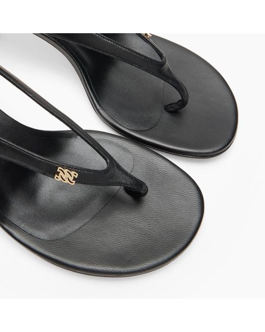 Casadei Black Chic Julia Kitten Sandal