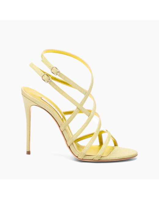 Casadei Metallic Julia Cage Solar Eclipse Sandal