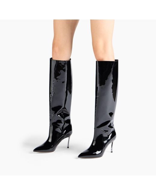 Casadei Black Blade Tiffany Boot