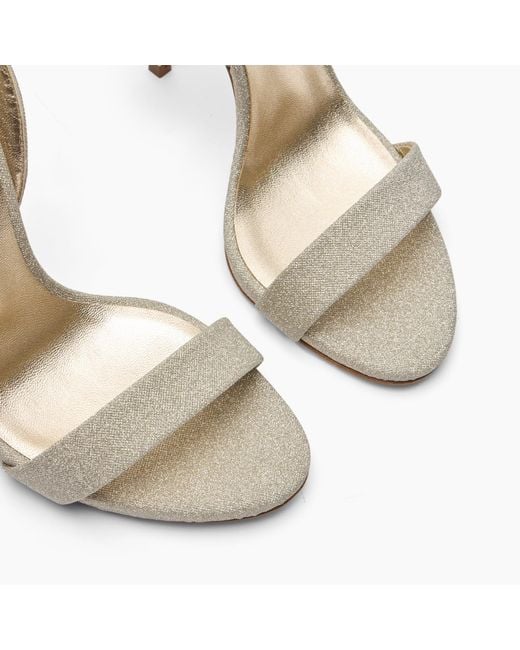 Casadei Metallic Cappa Blade Solar Eclipse Sandal