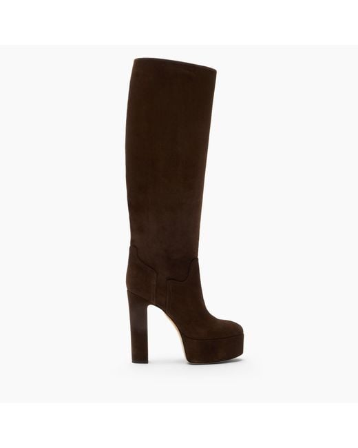 Casadei Brown Patty Renna Boot