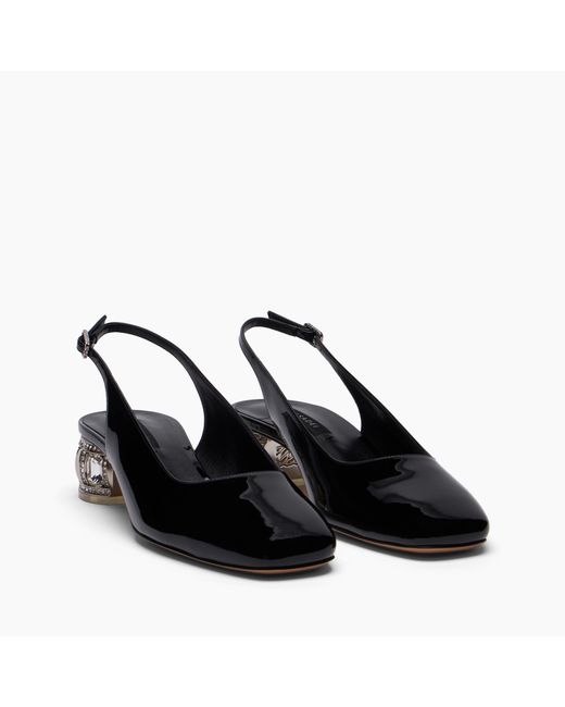 Casadei Black Belle Epoque Samurai Slinkback
