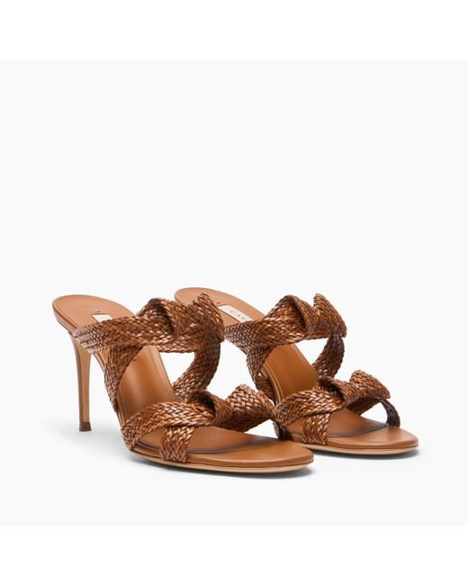 Casadei Brown Julia Mariposa Mule
