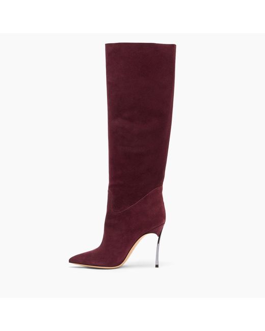Casadei Red Blade To The Knee