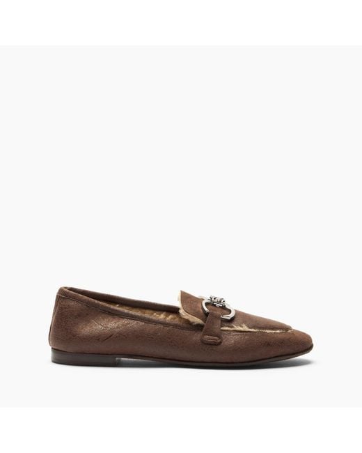 Casadei Brown Bufaland Loafer