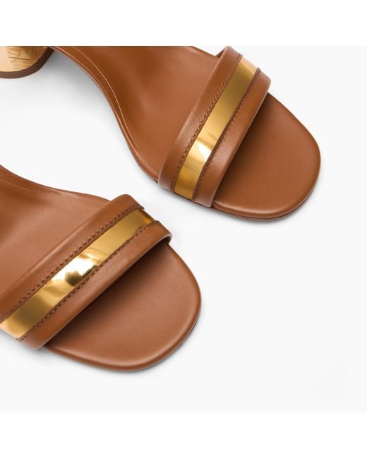 Casadei Brown Cleo Reflex Sandal