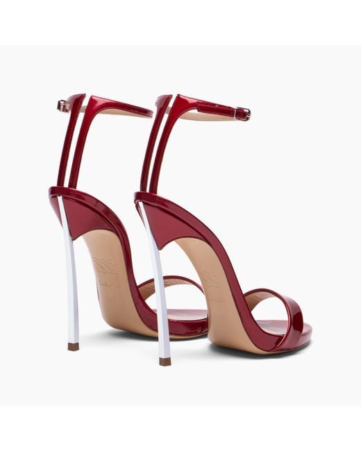 Casadei Red Blade Samurai Marta Sandal