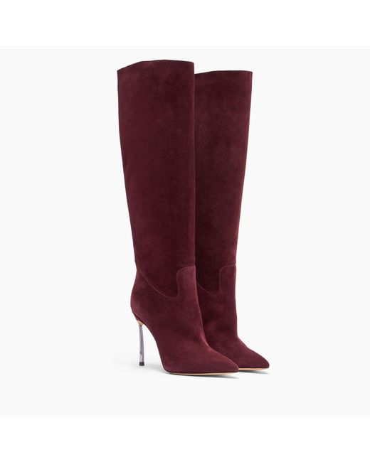 Casadei Red Blade To The Knee