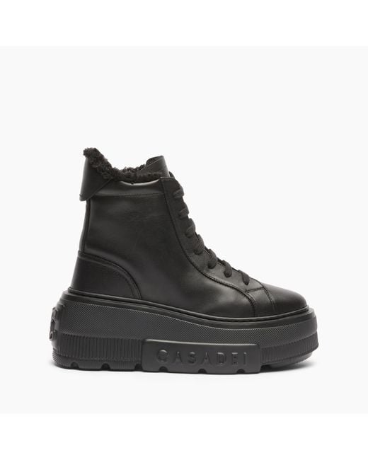 Casadei Black Nexus Aplsenales Sneakers