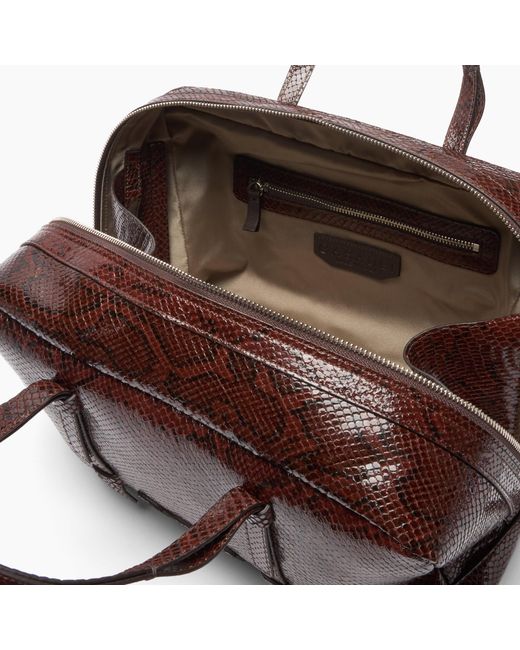 Casadei Brown Bigli Basilisco Bag